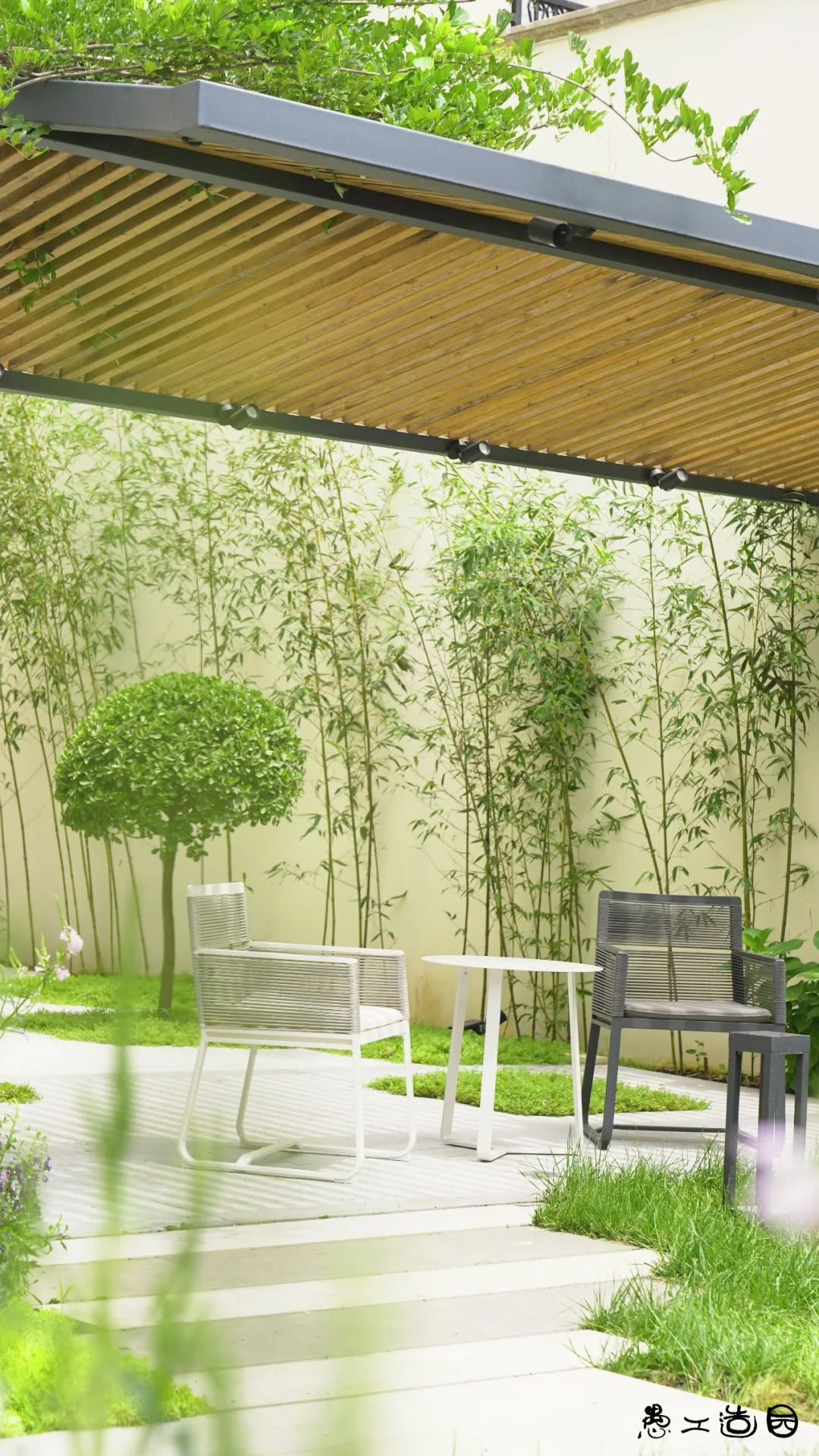 格拉斯小镇欧式庭院设计丨中国北京丨愚工造园-31