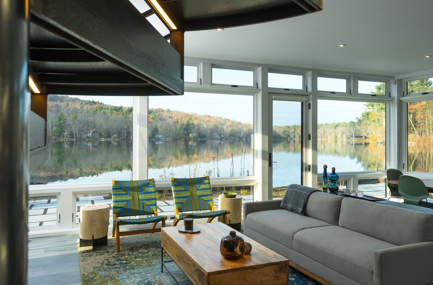 马萨诸塞州湖畔零能耗环保住宅-9