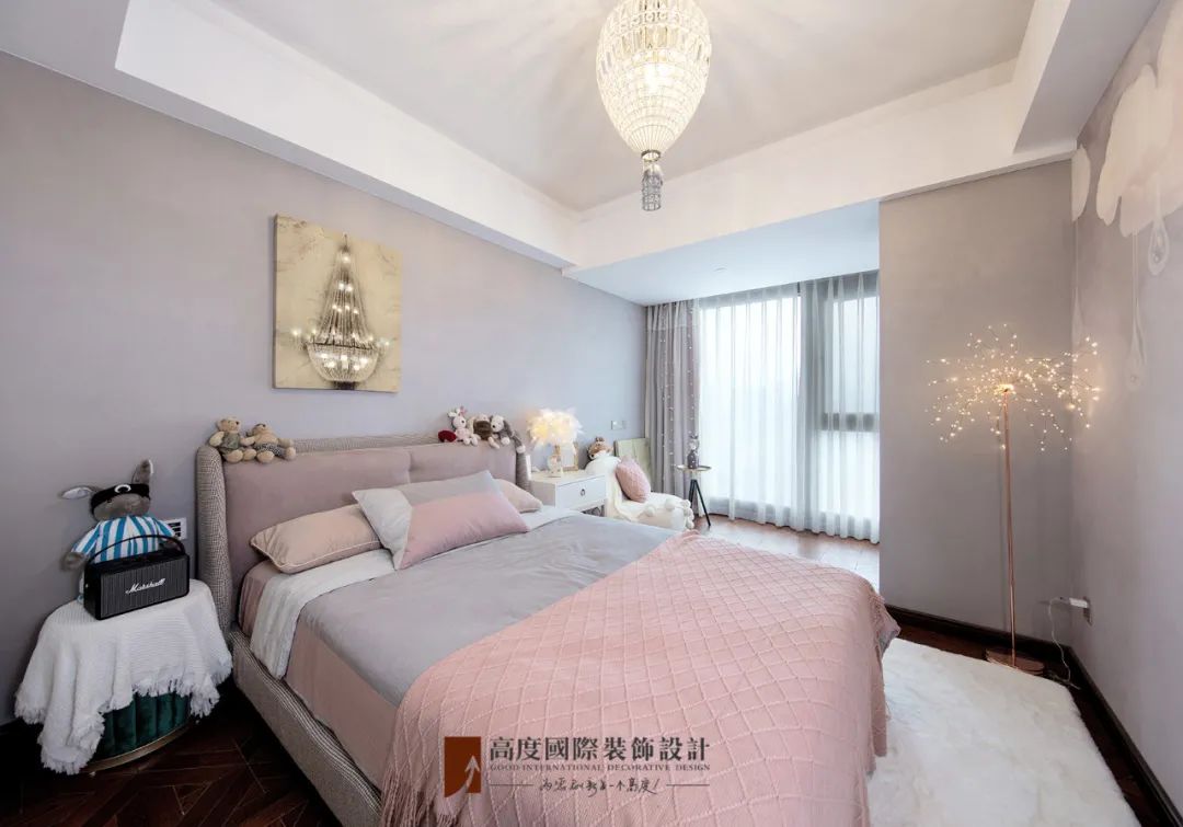 浪漫蒂芙尼蓝，美式家设计温柔呈现-73