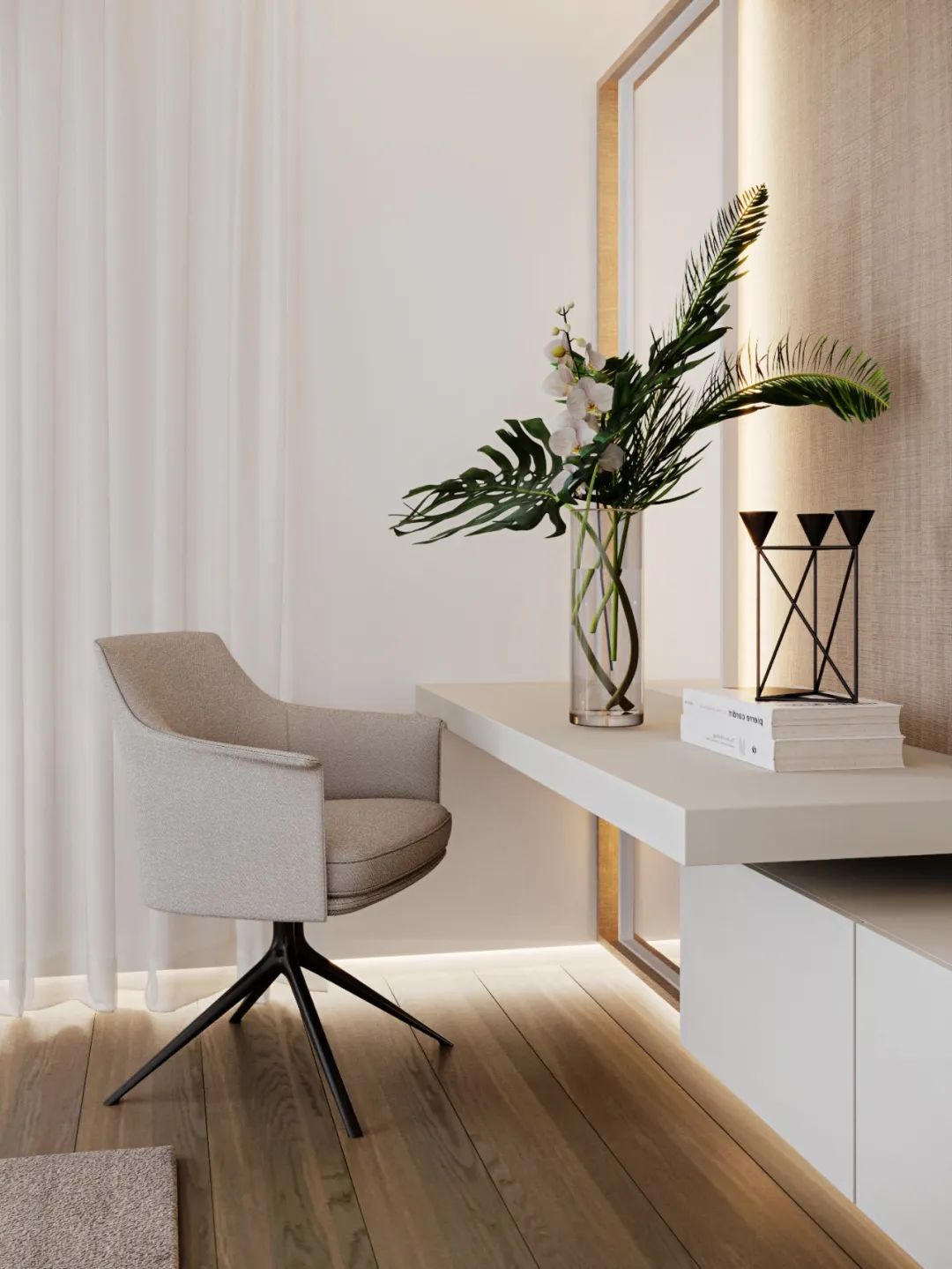 德国极简高雅公寓设计丨Alexey Golub-27