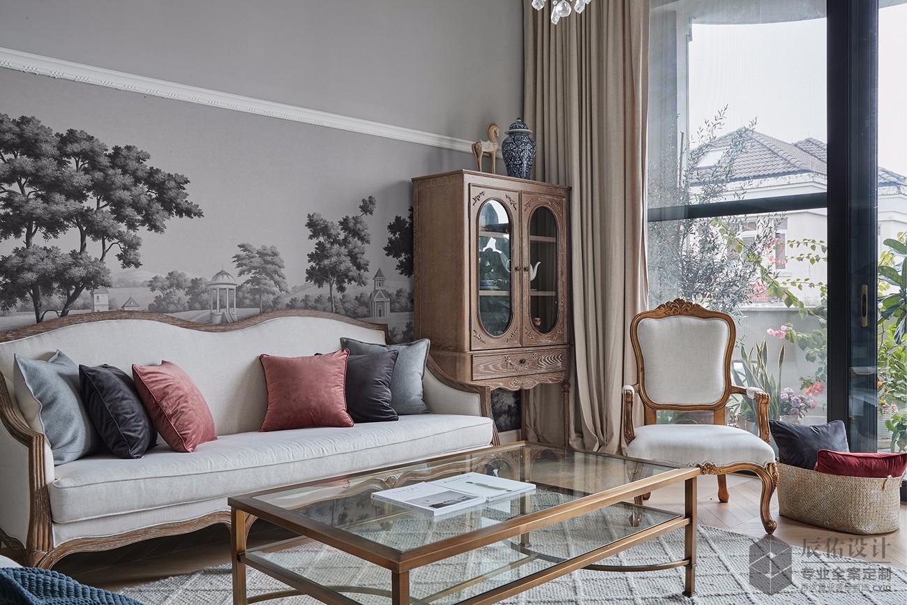 Christmas——252m²法式乡村住宅  辰佑设计-4