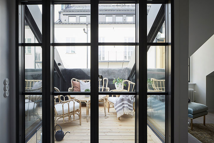 斯德哥尔摩优雅现代双层 loft-18