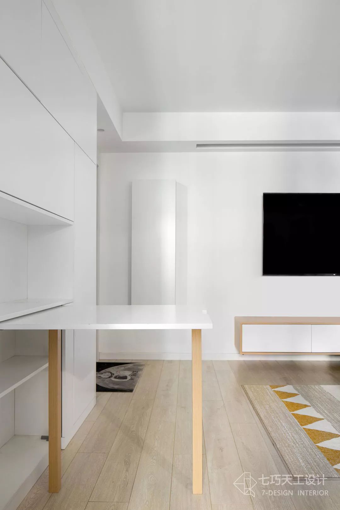 55㎡黑白配打造素颜感新家，不个性不生活！-20