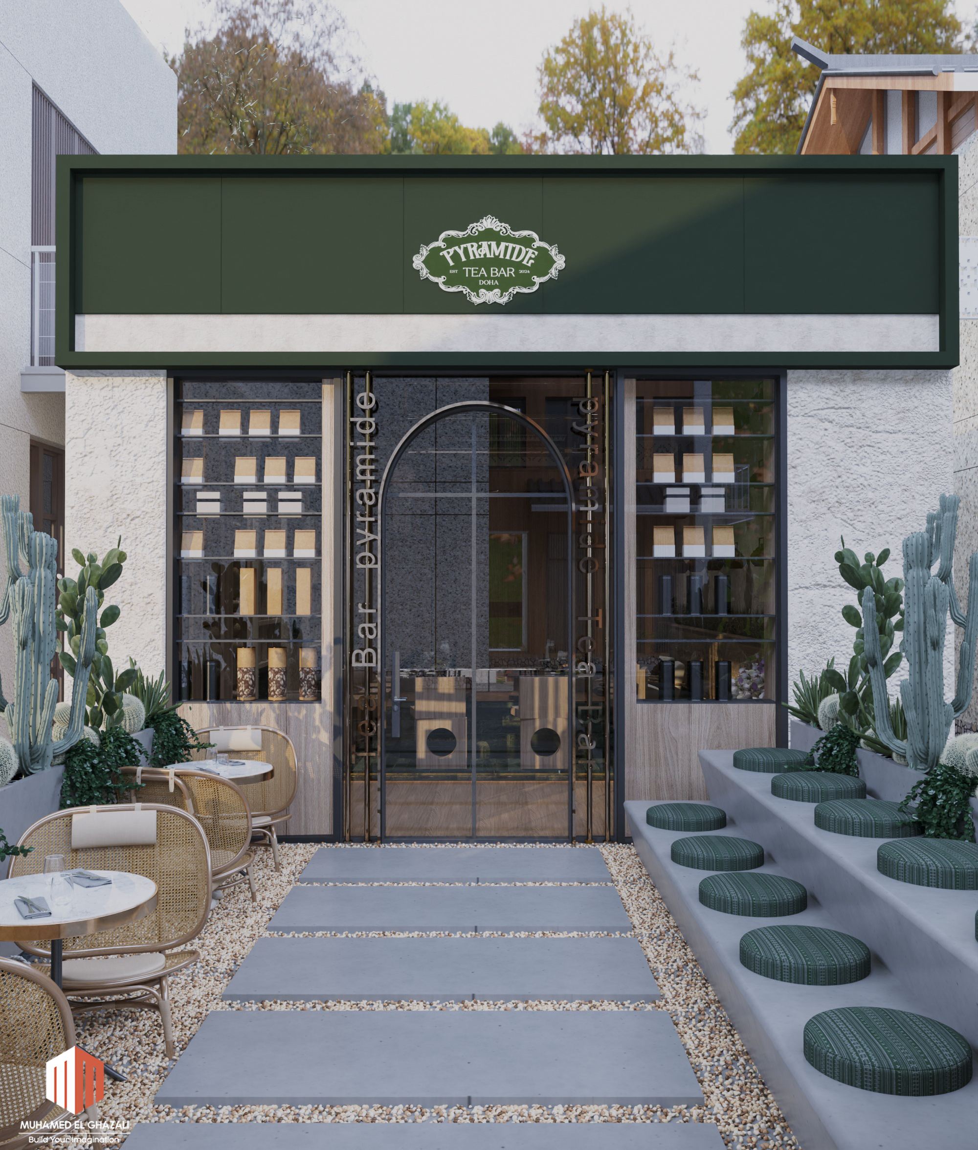 茶馆设计丨卡塔尔-12