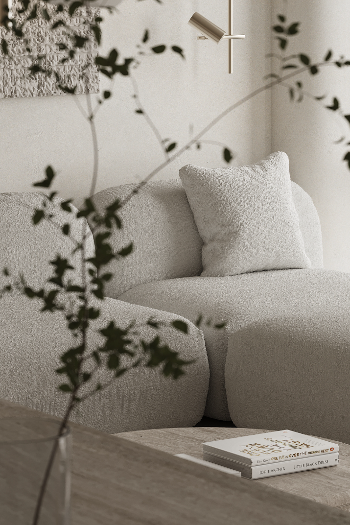 96㎡ 奶油侘寂风-0