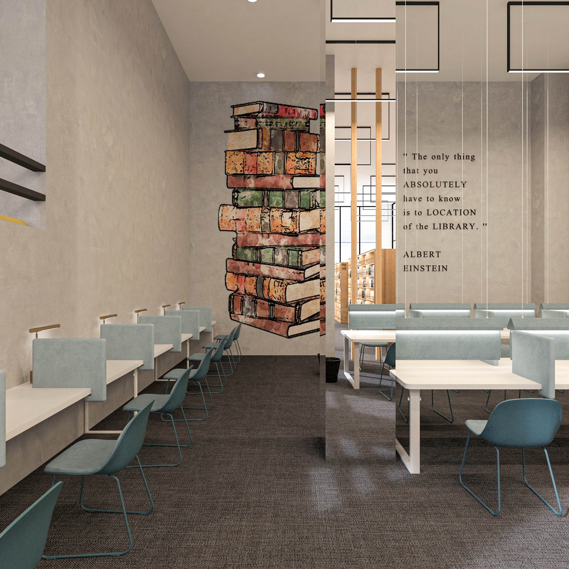 Kocaeli 大学图书馆设计丨Begum Seckin-31