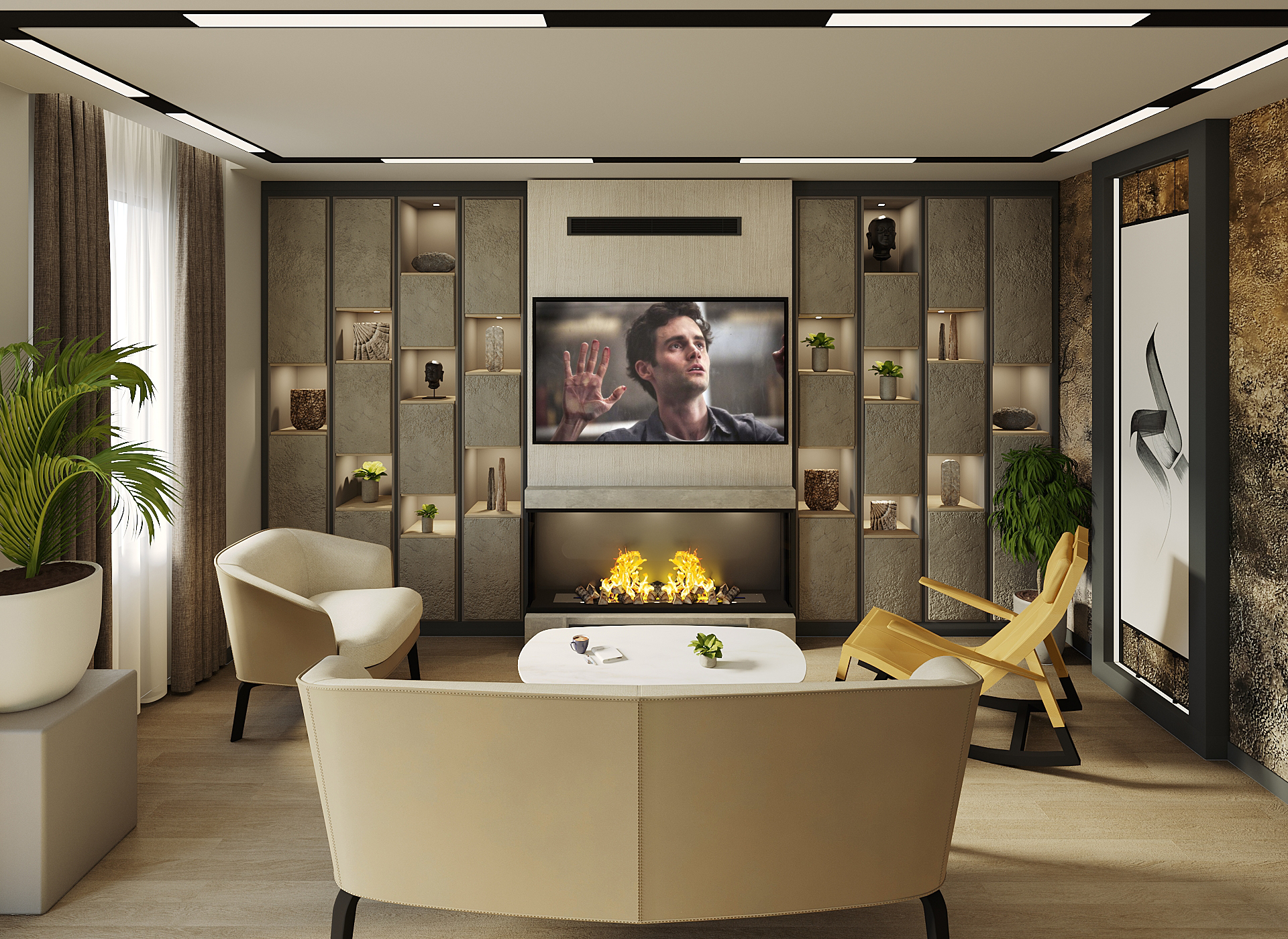 E.N. WORKING ROOM DESIGN HOUSE PROJECT (ALTERNATİF 1)-0