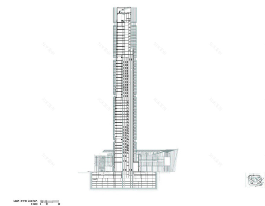 Raffles City The Bund 办公建筑设计丨中国上海丨Pelli Clarke & Partners-67