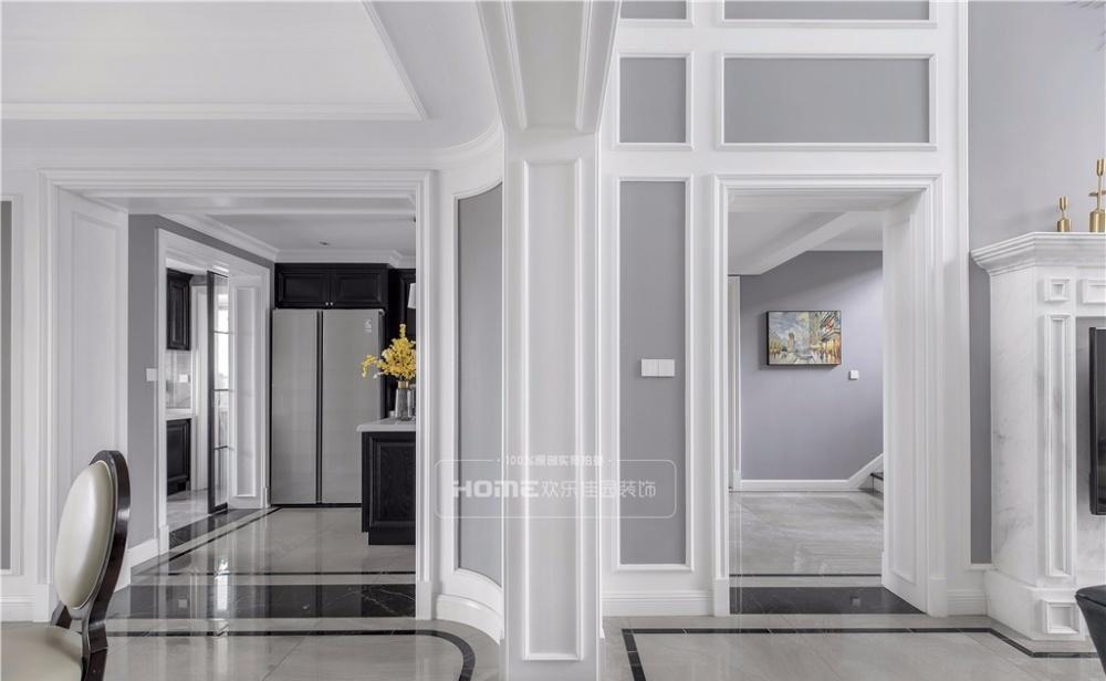 现代美式高层住宅设计,一步一景的视觉盛宴-27