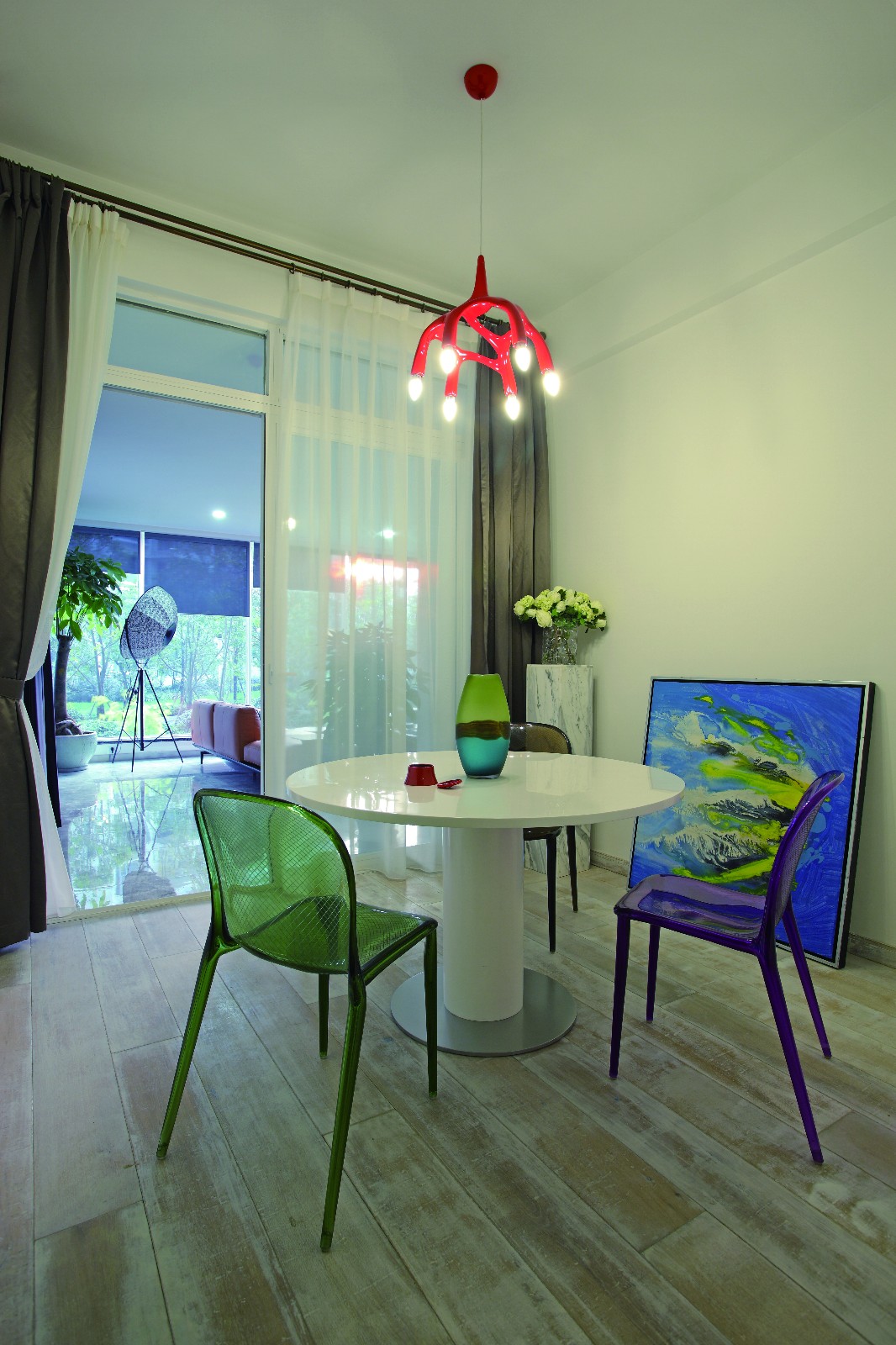 成都时代晶科名苑创意工作室 | 功能导向，花园交流空间-5