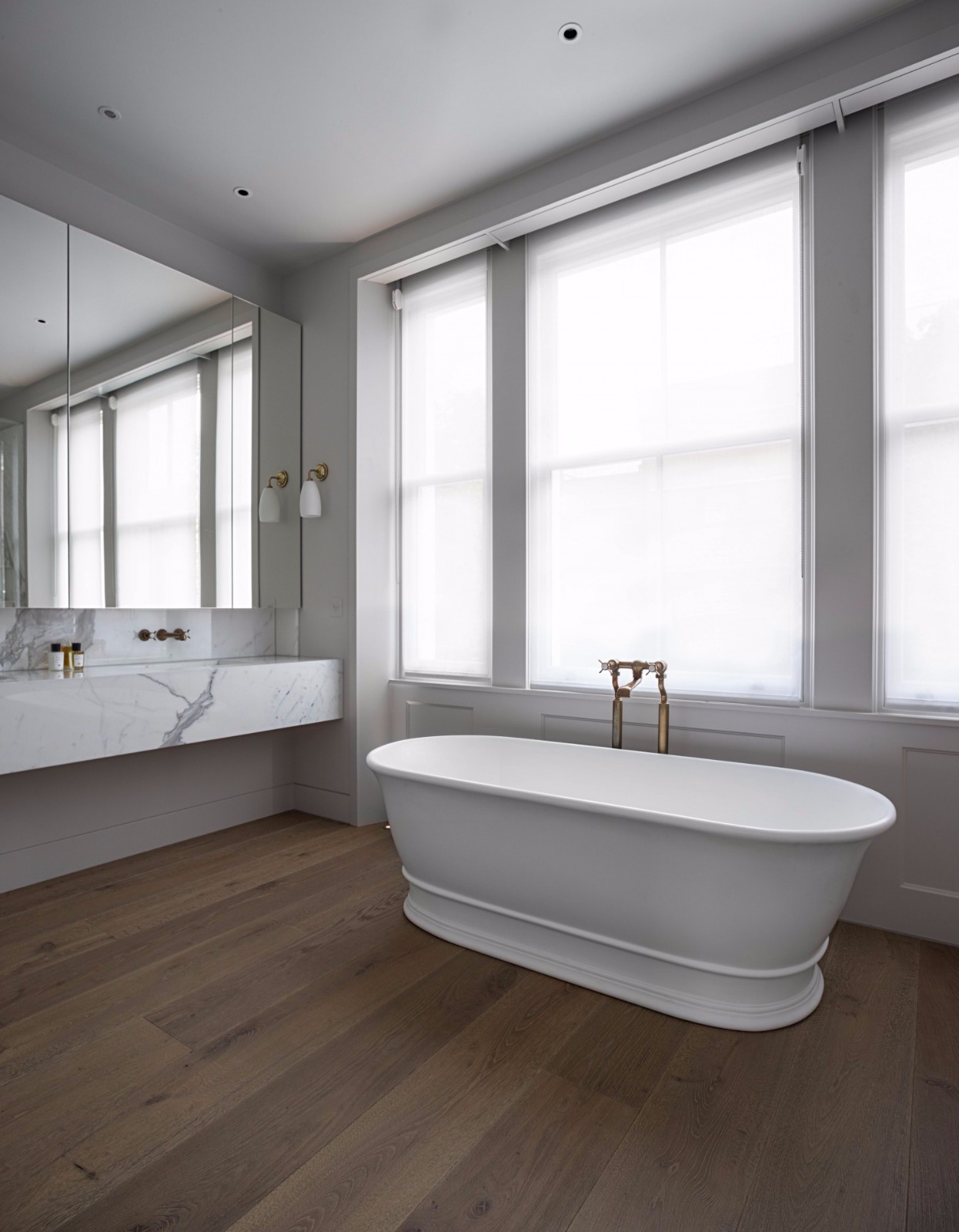 伦敦现代木质复式住宅-11