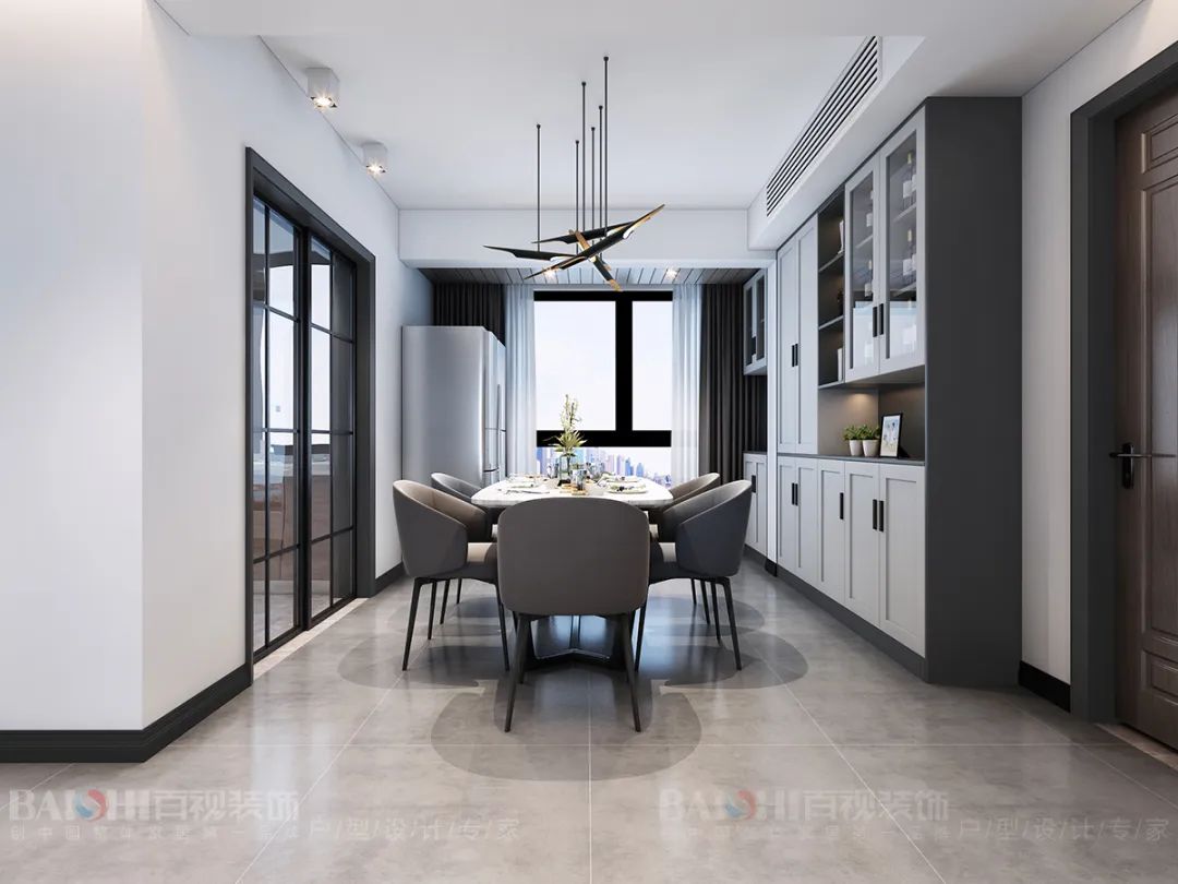 百视装饰•外滩府 | 现代简约风格打造舒适生活空间-109