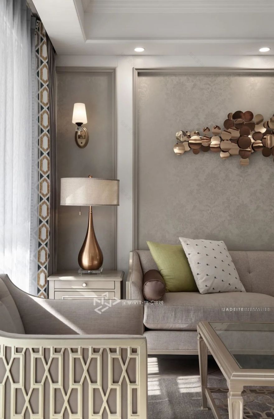 复地拜伦湾 136m²美式轻奢风,精致生活尽显贵族气息-45