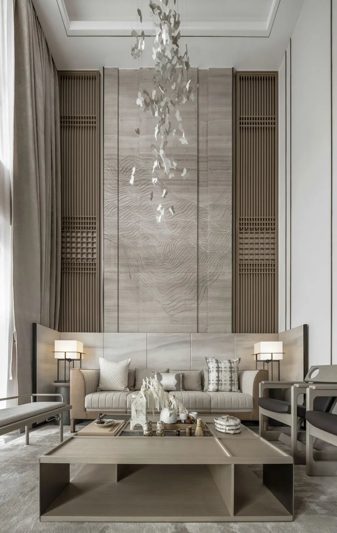 新中式家居设计 | 素雅风雅，演绎传统与现代交融之美-57