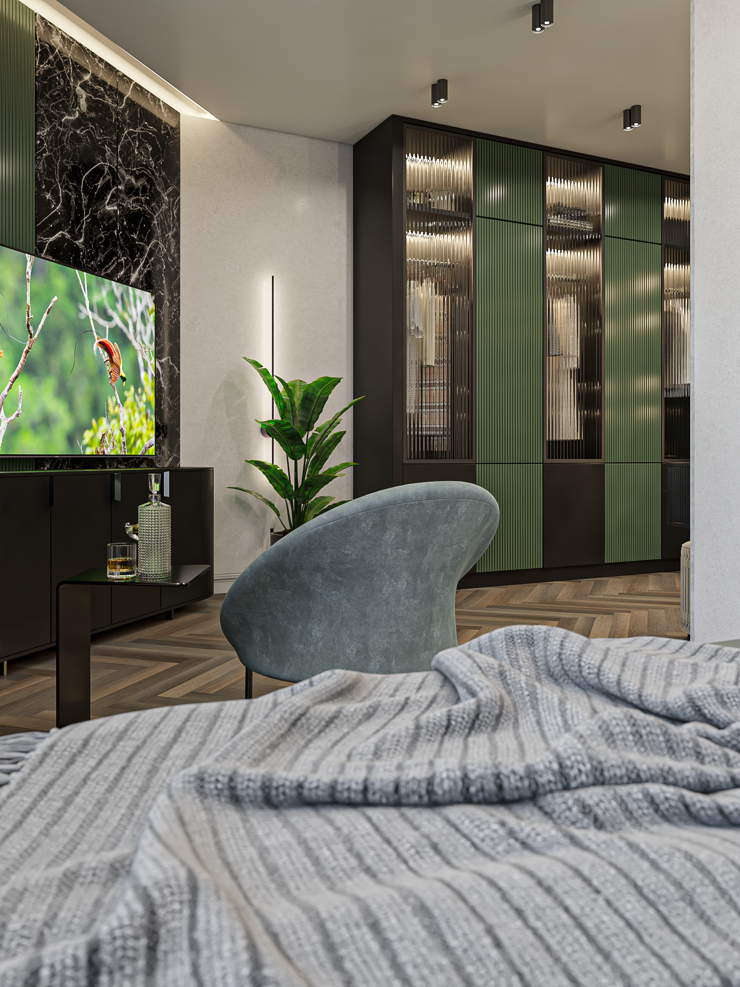 Modern Master Bedroom - Canada-2