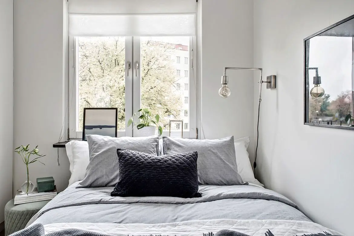 现代简约，绿色生活 | 两套不同面积的 Scandinave 风格公寓设计-13