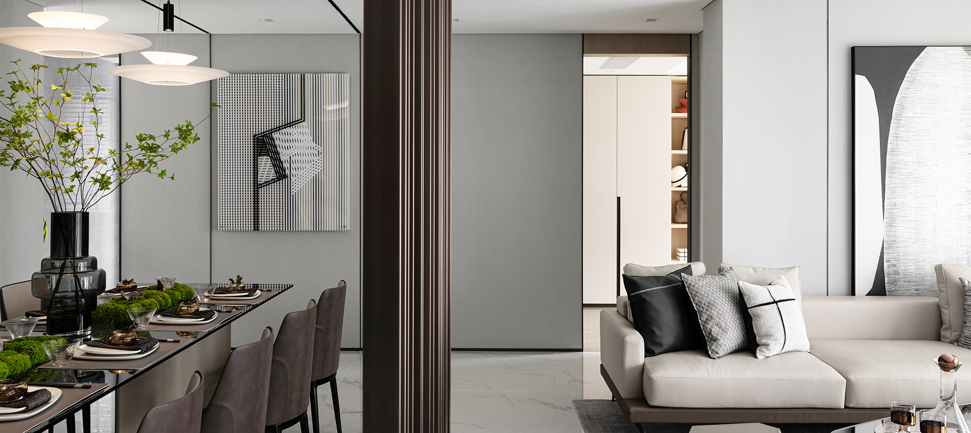 Greentown · Magnificent Residence Show Flat | QIRAN DESIGN GROUP-37