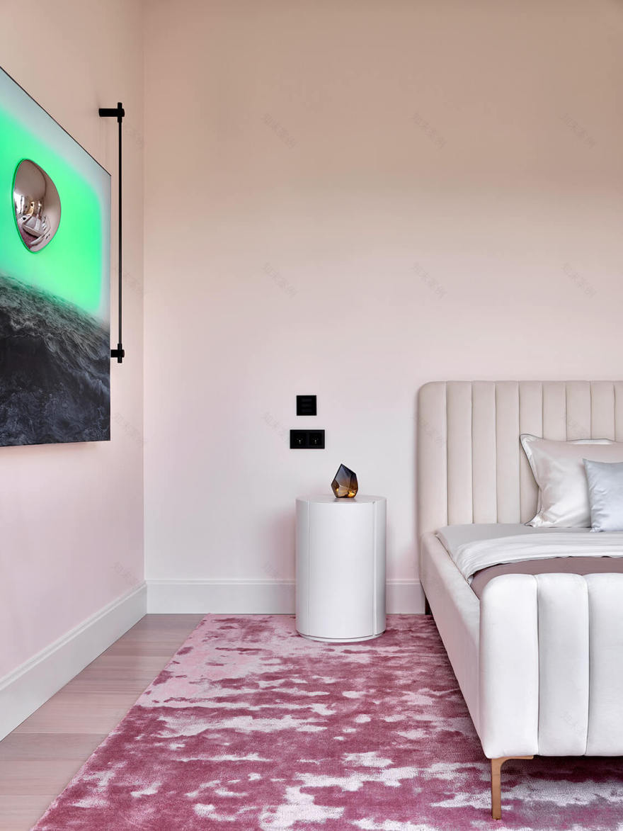 莫斯科色彩鲜艳的现代公寓丨俄罗斯莫斯科丨Well Done Interiors-66