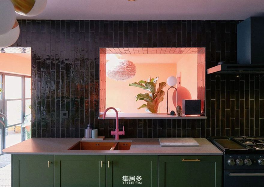 伦敦大胆色彩住宅丨英国伦敦-23