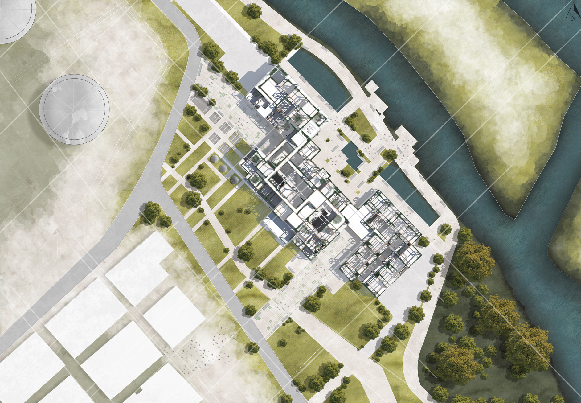 农业社区空间中心丨埃及亚历山大-17