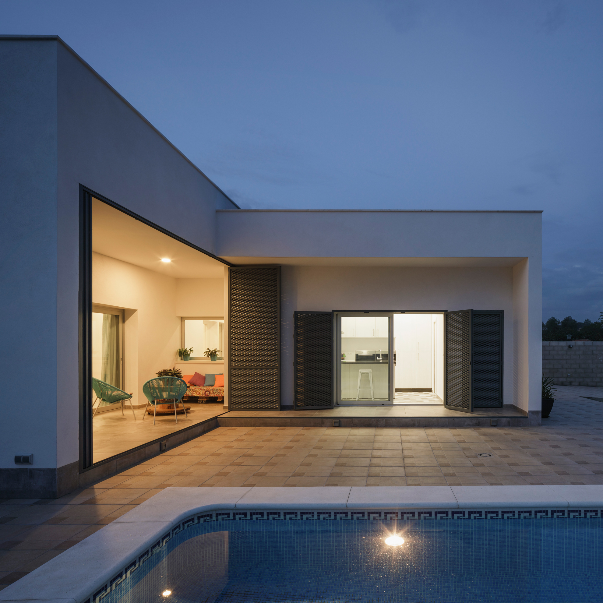 2016 年建造的“卡萨米兰达”住宅，现代简约风格打造私密生活空间-9