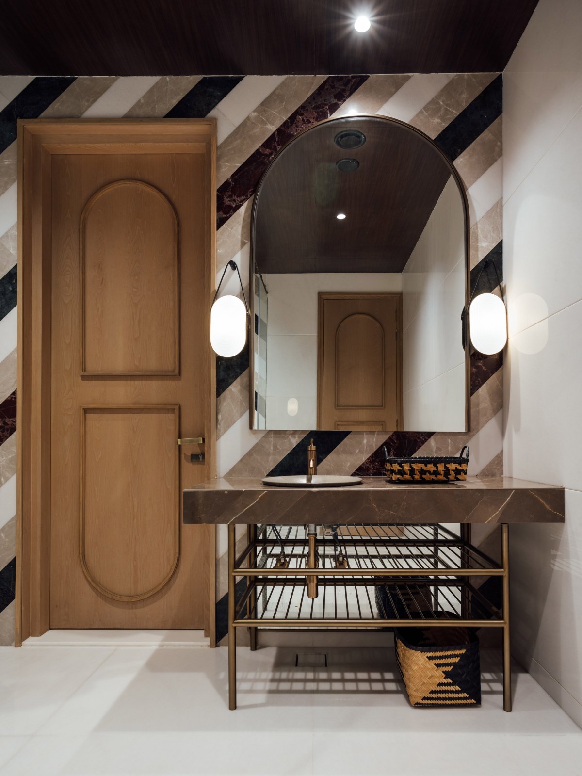 印度制药公司弧形拱门特色办公室设计-32