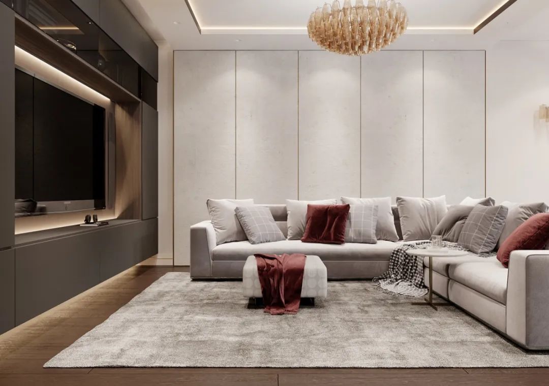 高级灰金属风格住宅丨俄罗斯丨俄罗斯圣彼得堡设计师 Gavriil Verbitsky-3