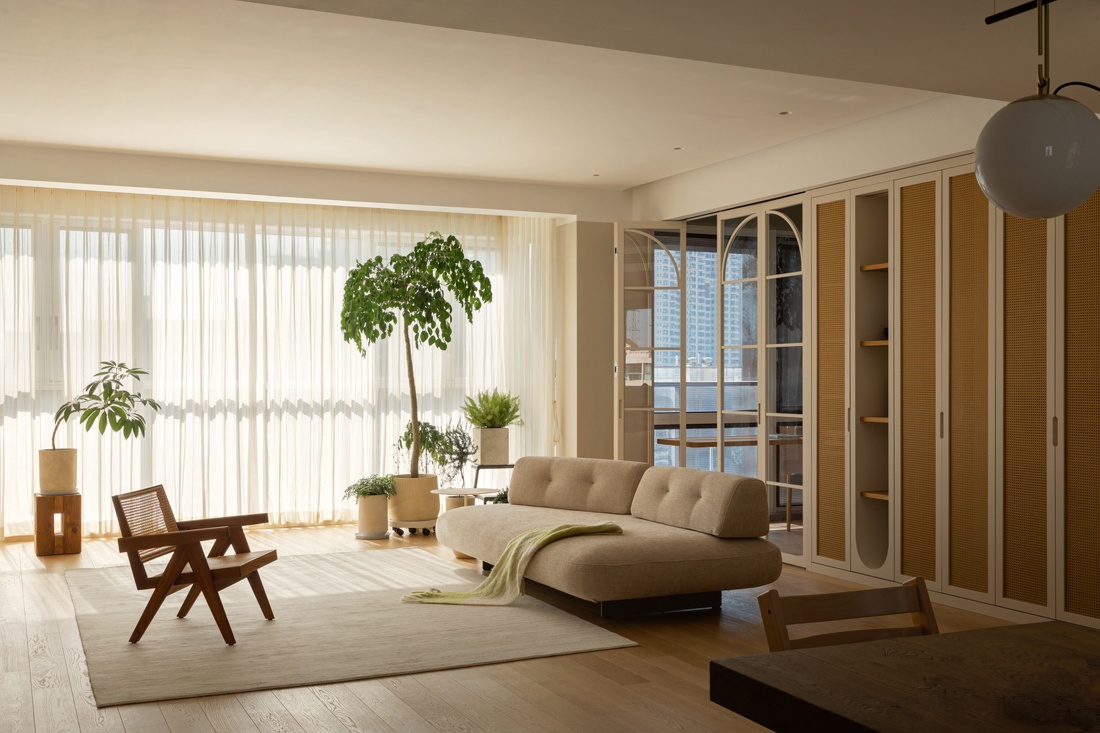 187㎡ 碧云尊邸大平层,自然柔和之美 · 示觉设计-9