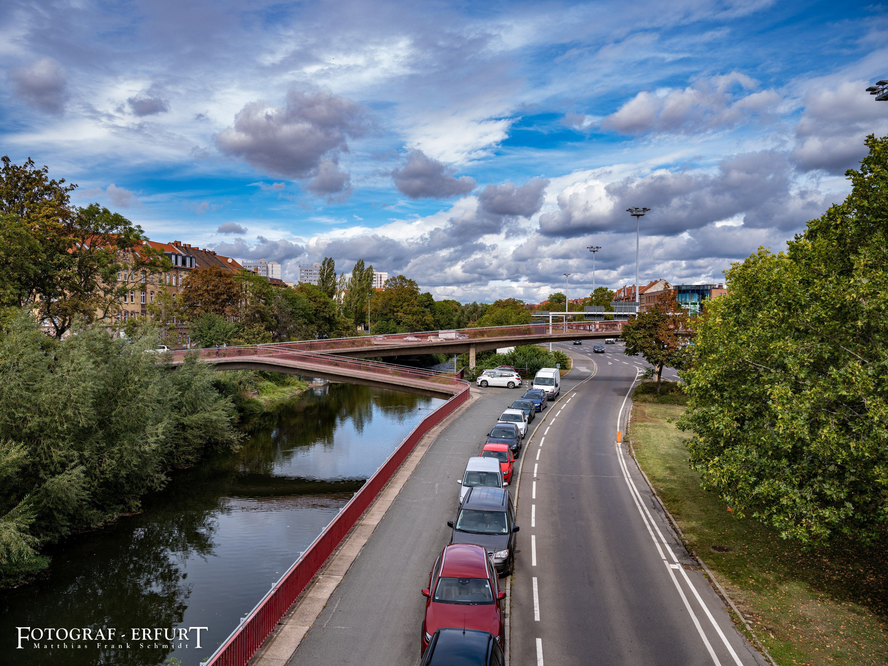 待拆除的行人桥摄影-16