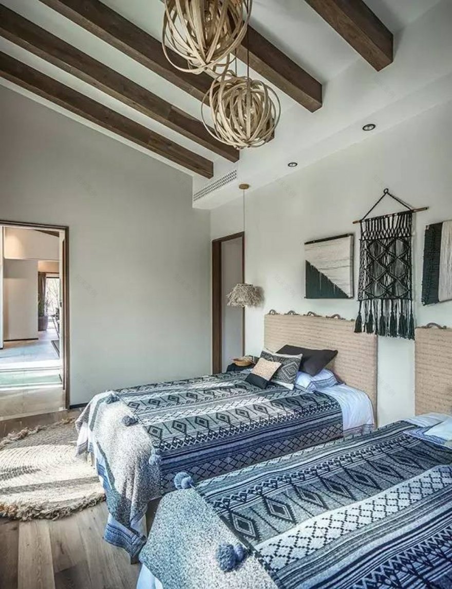 长城脚下饮马川(130㎡D户型) 布鲁盟室内设计-26