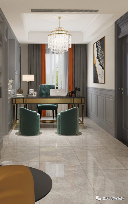 九里晴川 137㎡现代美式轻奢，浪漫高级生活空间-38