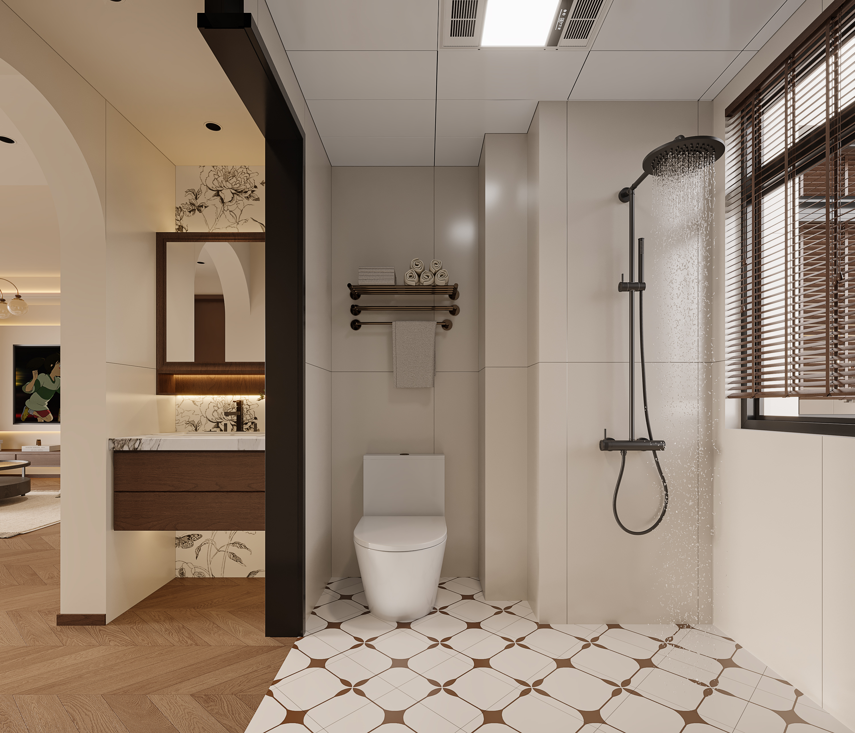 中古开放式书房，空间无限多的沟通-6