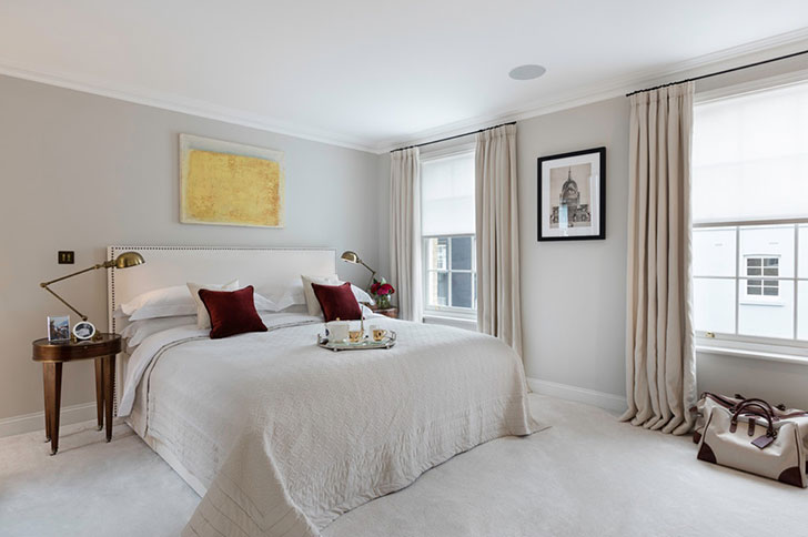 伦敦现代简约风格联排别墅-29