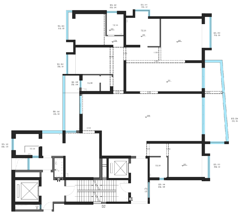 建筑盒子&华侨城 350m²单身公寓丨中国武汉丨境和设计-2