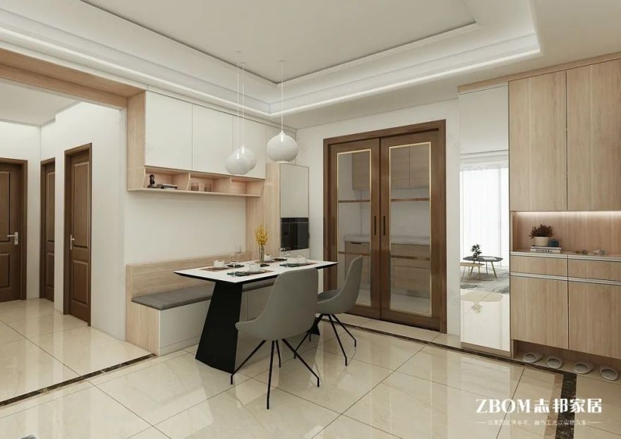 重庆金科天宸 87㎡精装房,定制设计打造轻奢家居空间-26