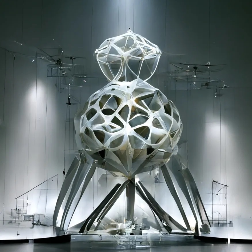 R· Buckminster Fuller 几何建筑展-0