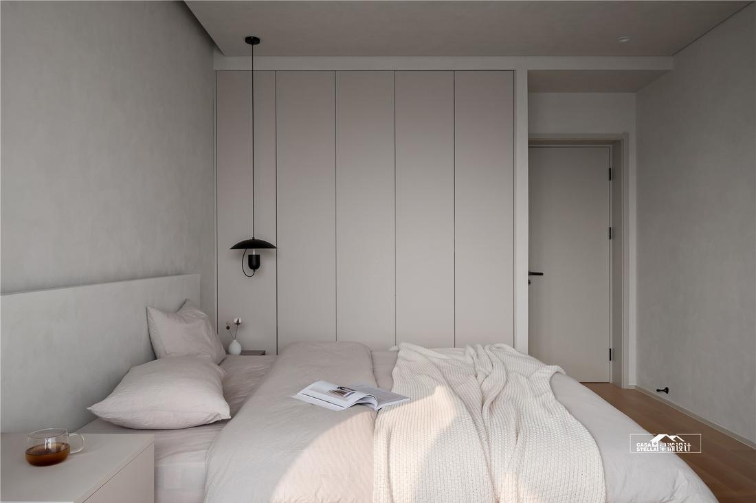 平层暖色调空间设计丨星瀚设计-29