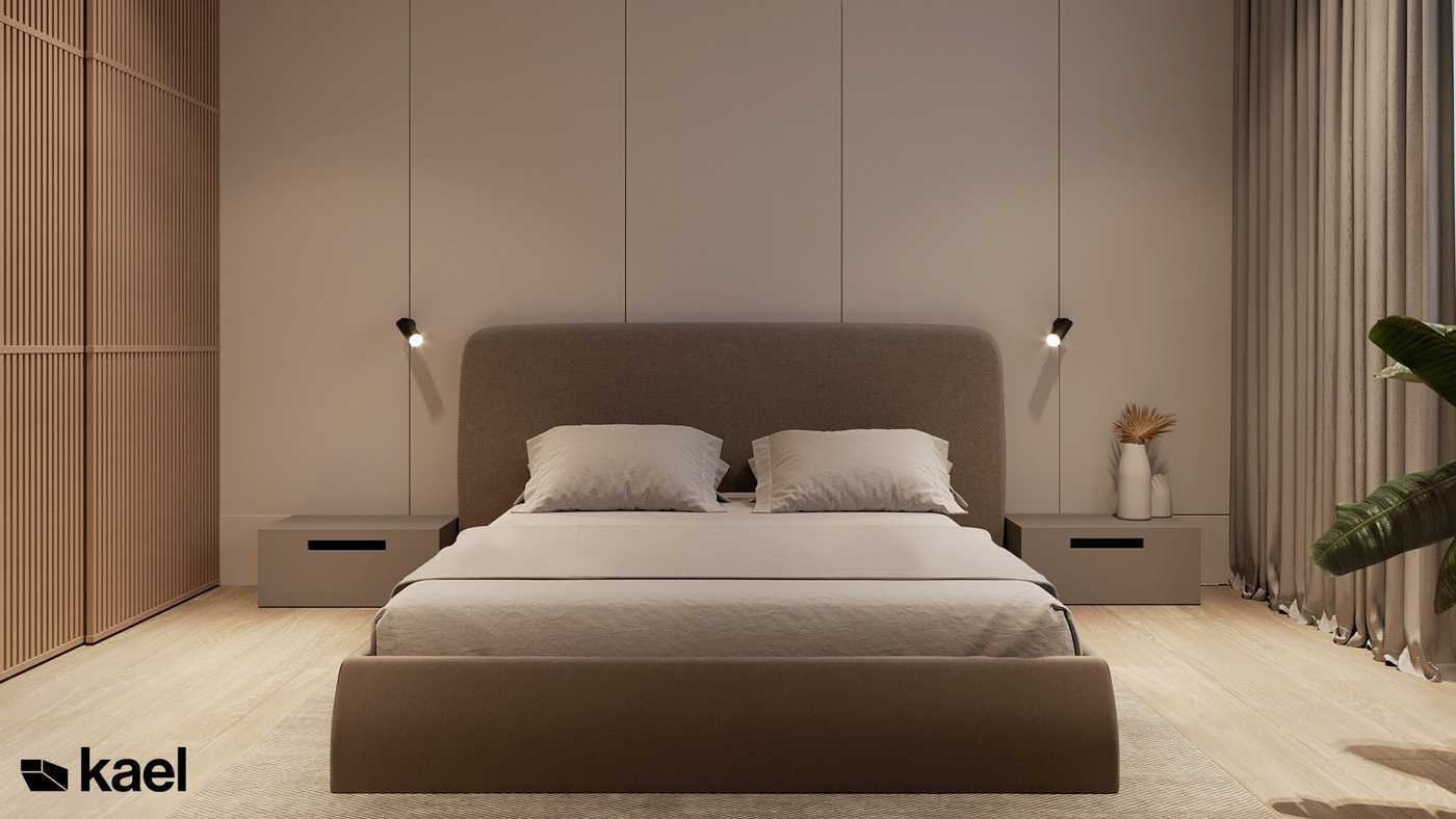 Проект 3к квартиры 90 м2 с вариантами планировки студии - Фото интерьеров-69