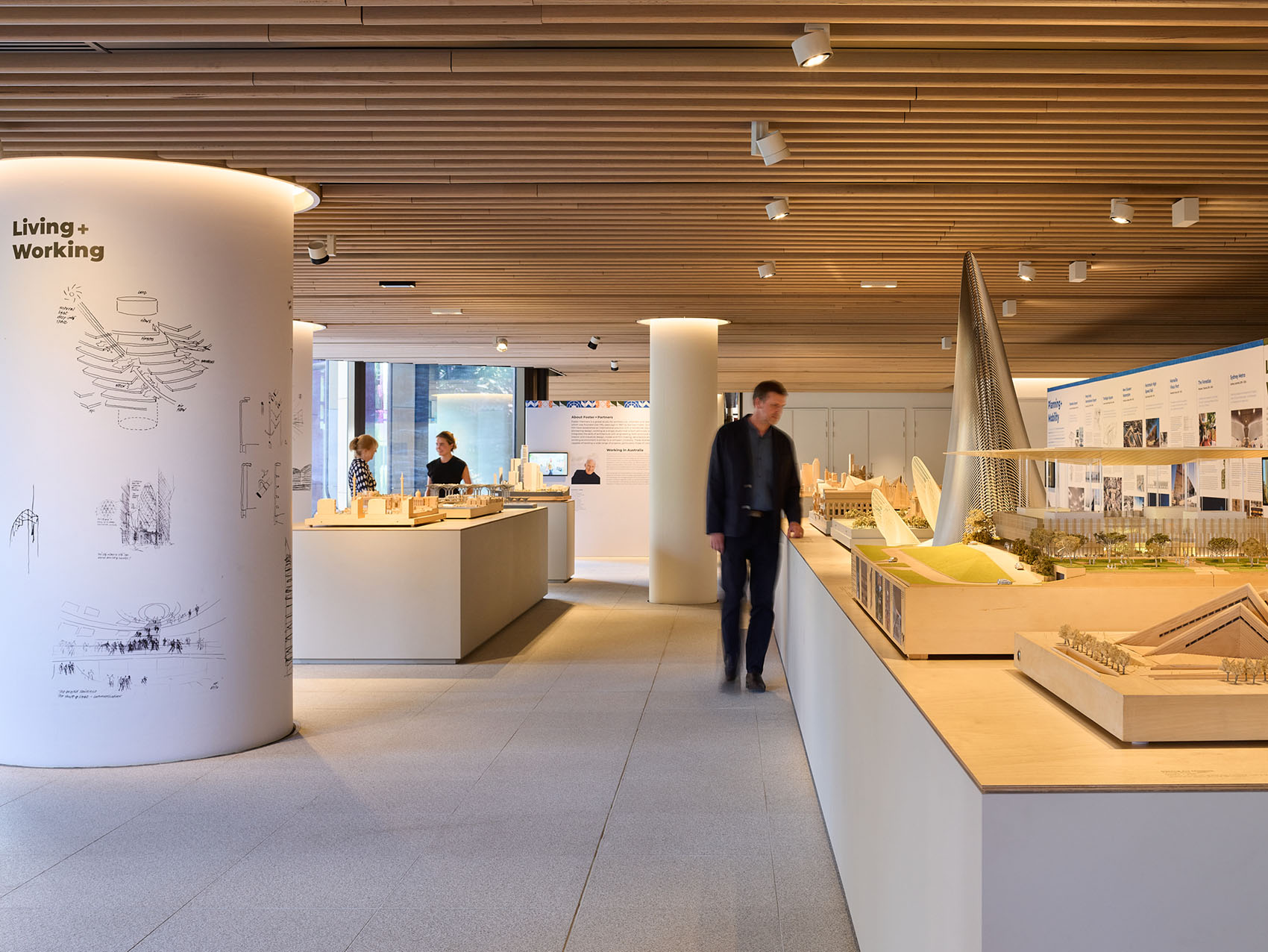 Foster + Partners《公民愿景》展览丨澳大利亚悉尼-11