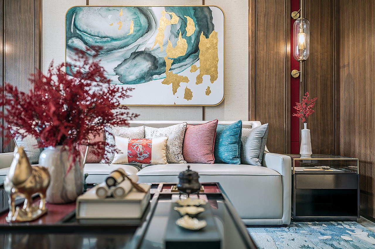 赵三雨观致设计丨奥园岳阳誉湖湾新中式别墅 | 观致装饰设计-2