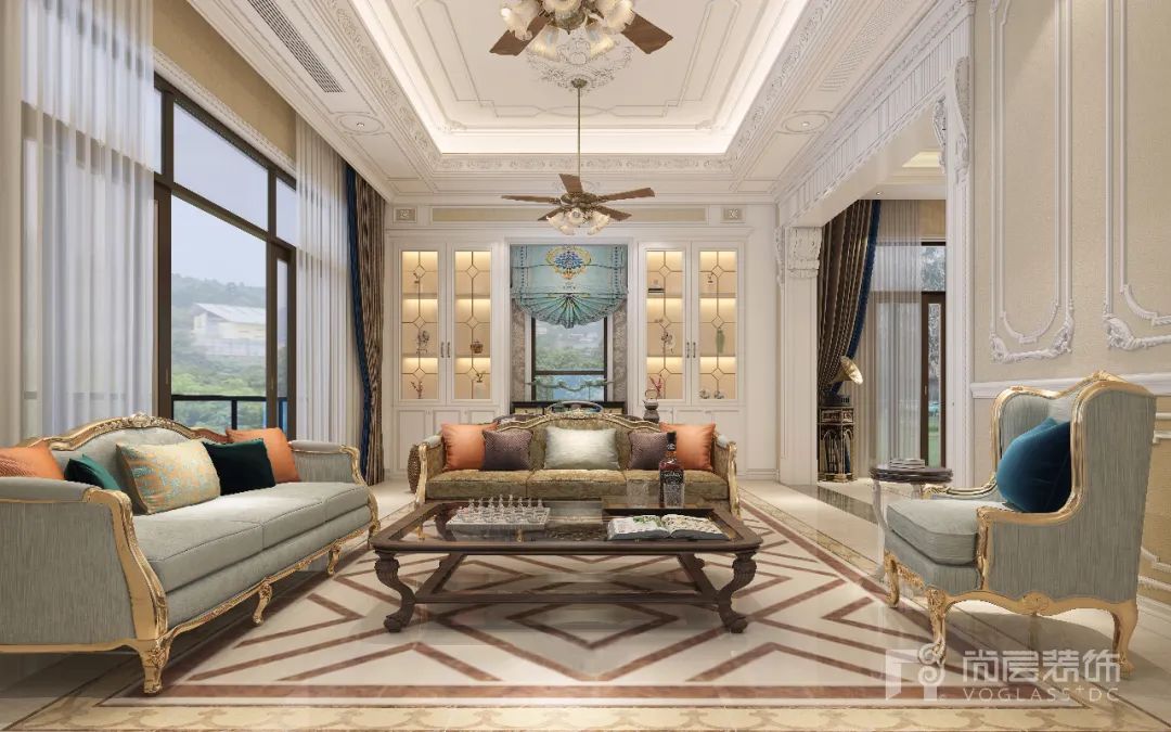 欧式浪漫,自然融入 | 观澜高尔夫别墅设计-8