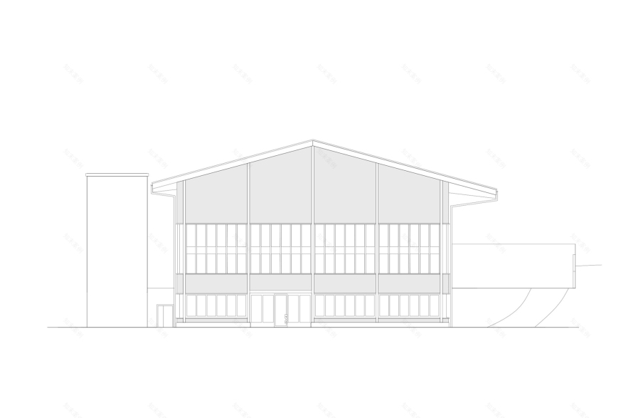 木材生产设施丨瑞士格拉鲁斯丨AMJGS Architektur,Marti AG Matt-36
