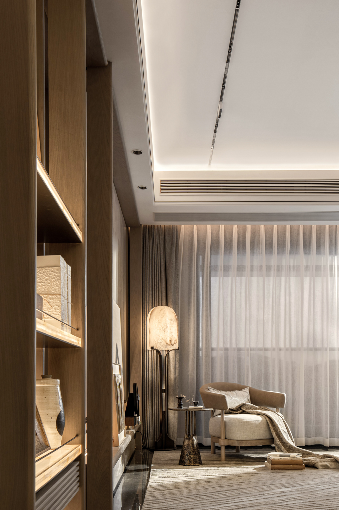 广州中海·麓府样板房丨中国广州丨柘壹设计Z ONE（软装,硬装）,宝贤华瀚建筑工程设计有限公司（建筑）-53