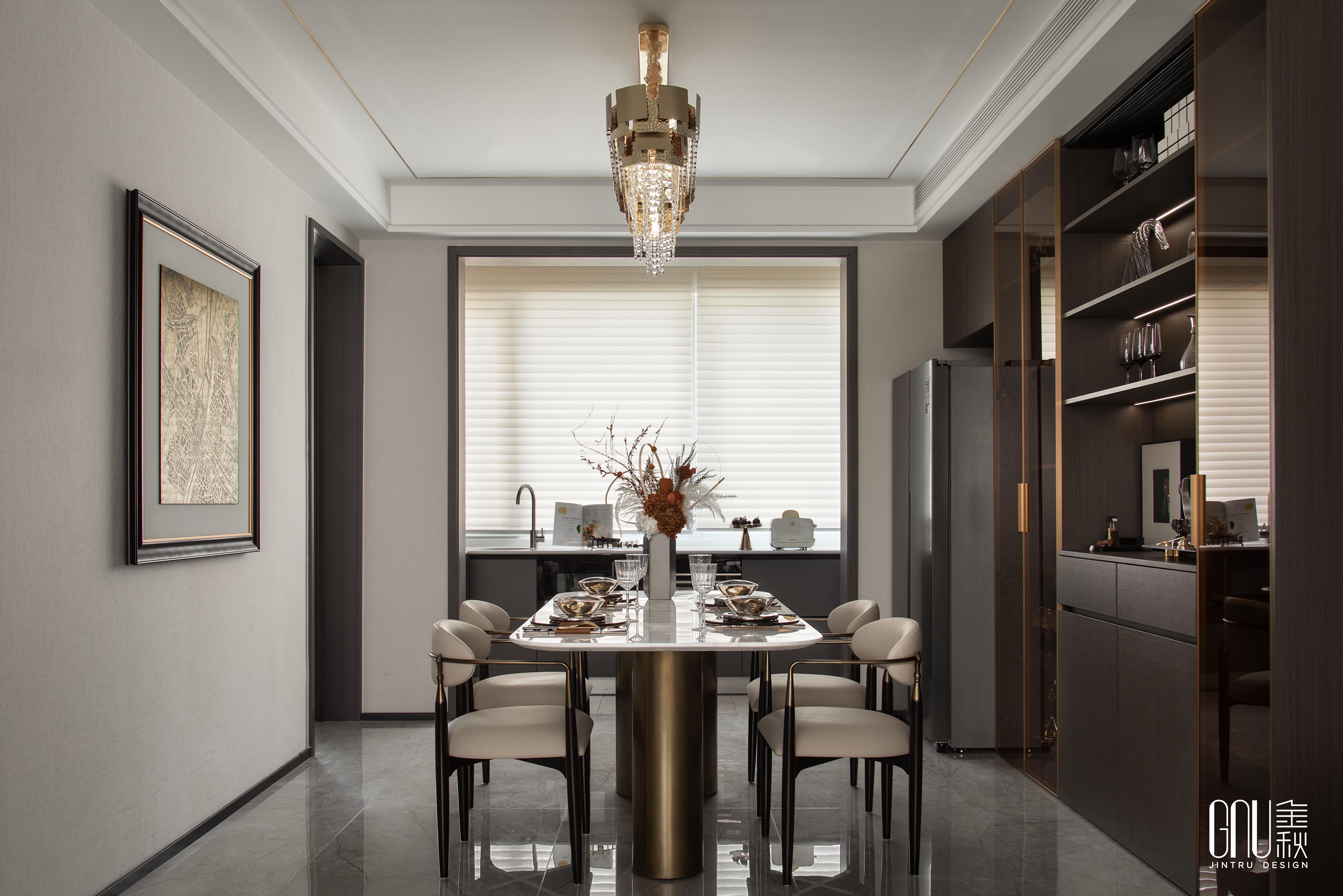 闻达西安黄金嘉境样板房 170 户型丨中国西安丨深圳 GNU 金秋设计-16
