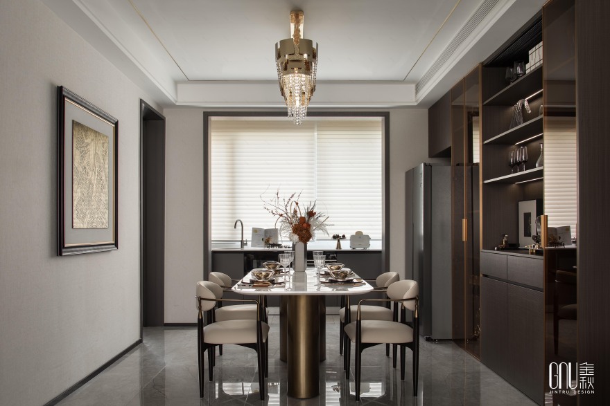 闻达西安黄金嘉境样板房 170 户型丨中国西安丨深圳 GNU 金秋设计-16