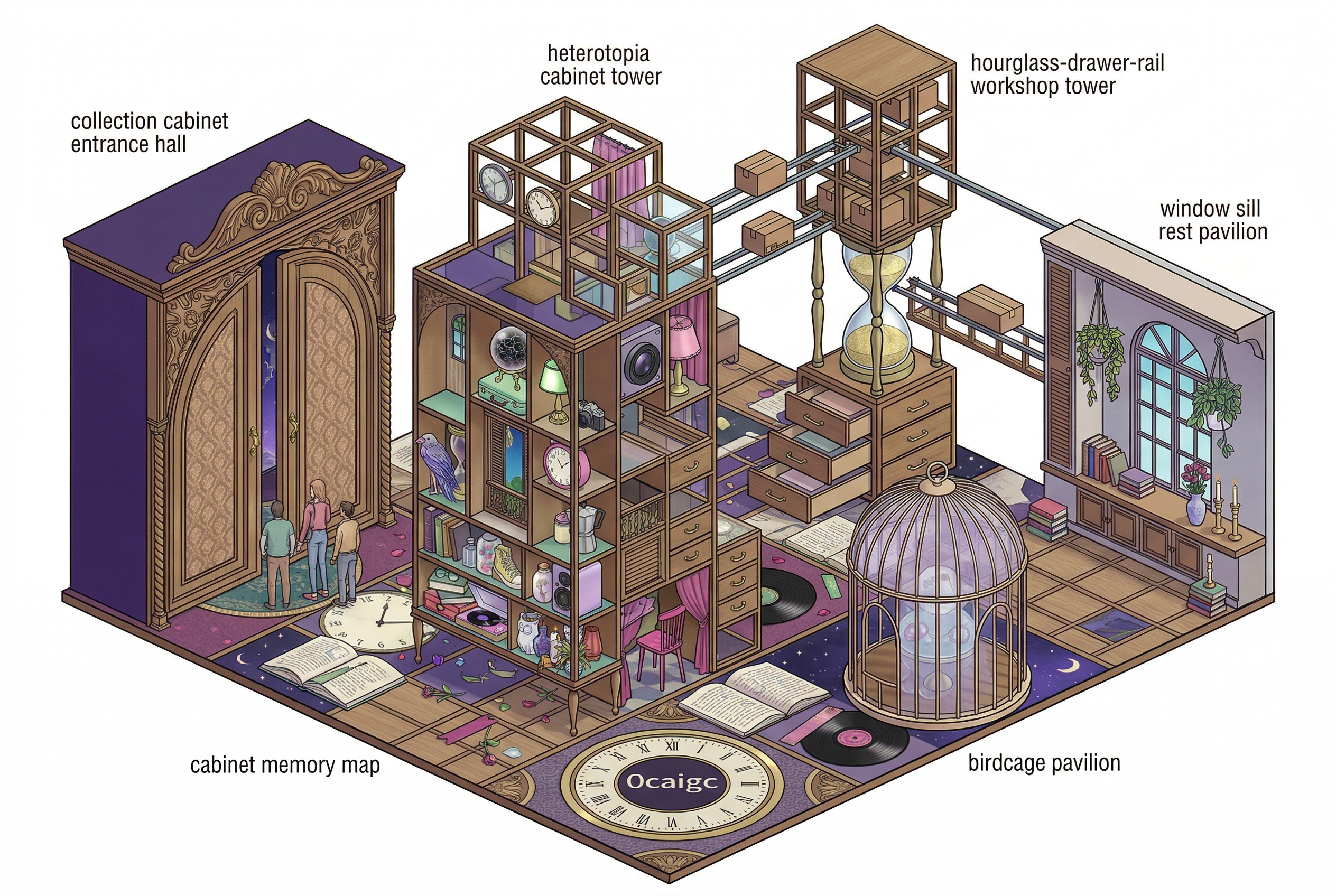 失落的梦境美陈艺术-5