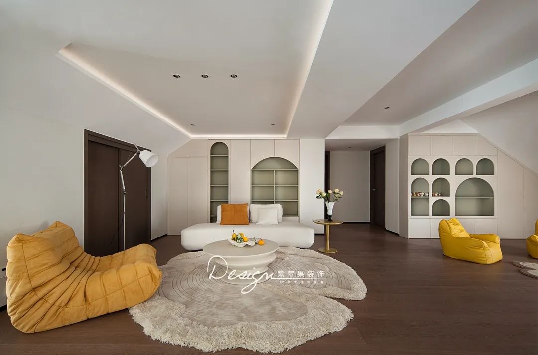 350㎡顶层复式,轻松拿捏墅质生活丨中国海东丨紫苹果装饰-51