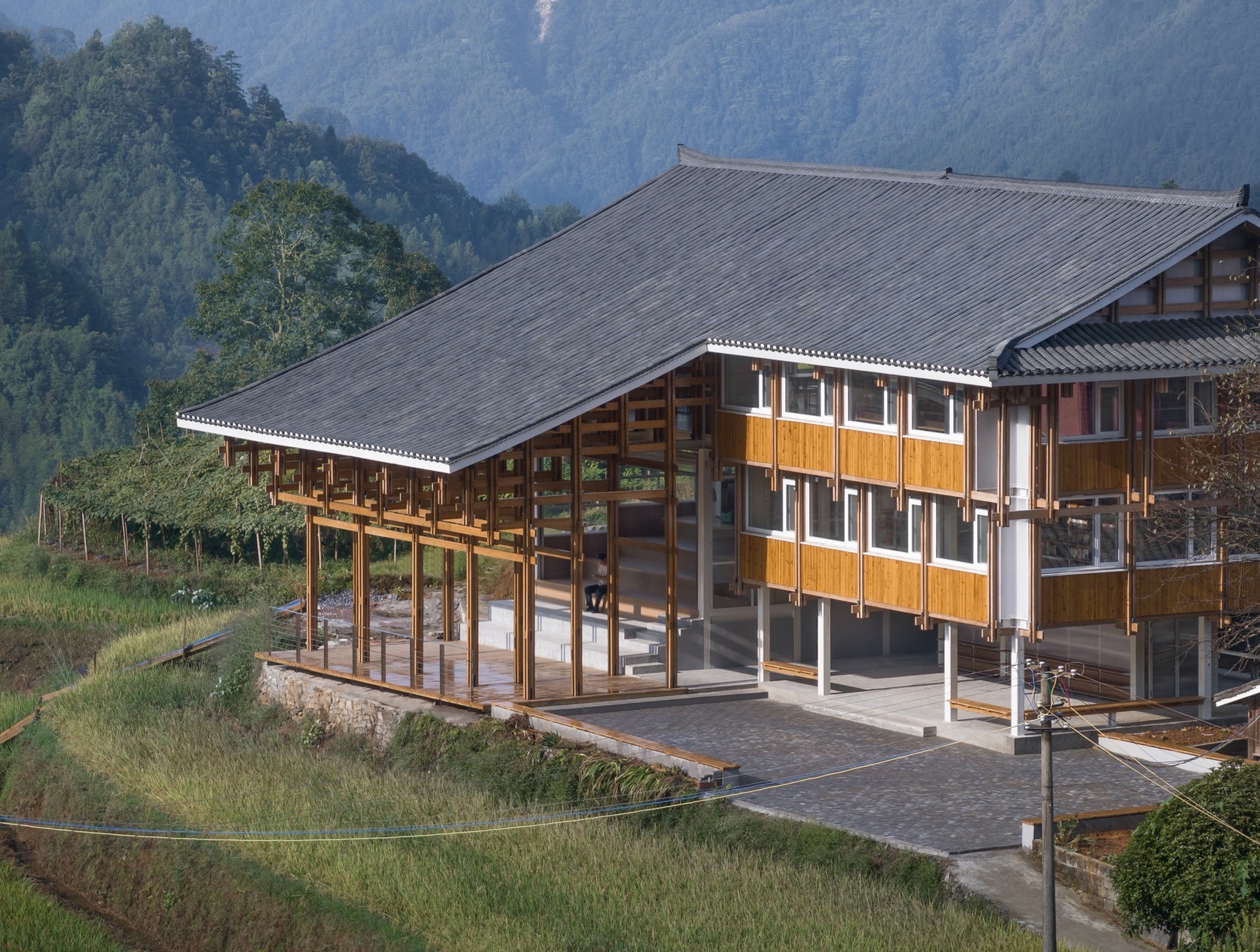 马海村综合文化馆丨中国桂林丨北京九七华夏文旅此间工作室,南大间架工作室-23