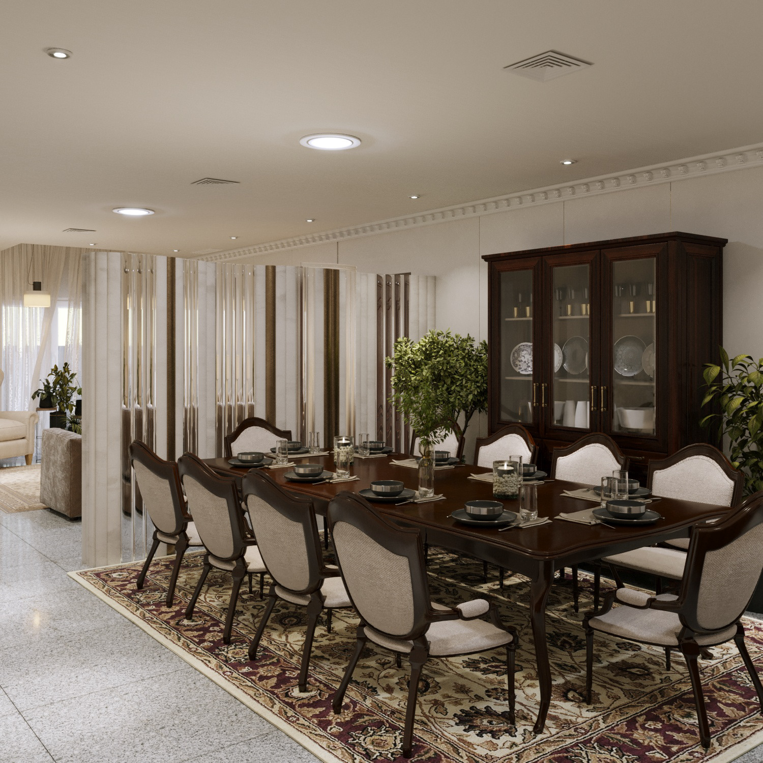 接待厅装修（前后对比）-17