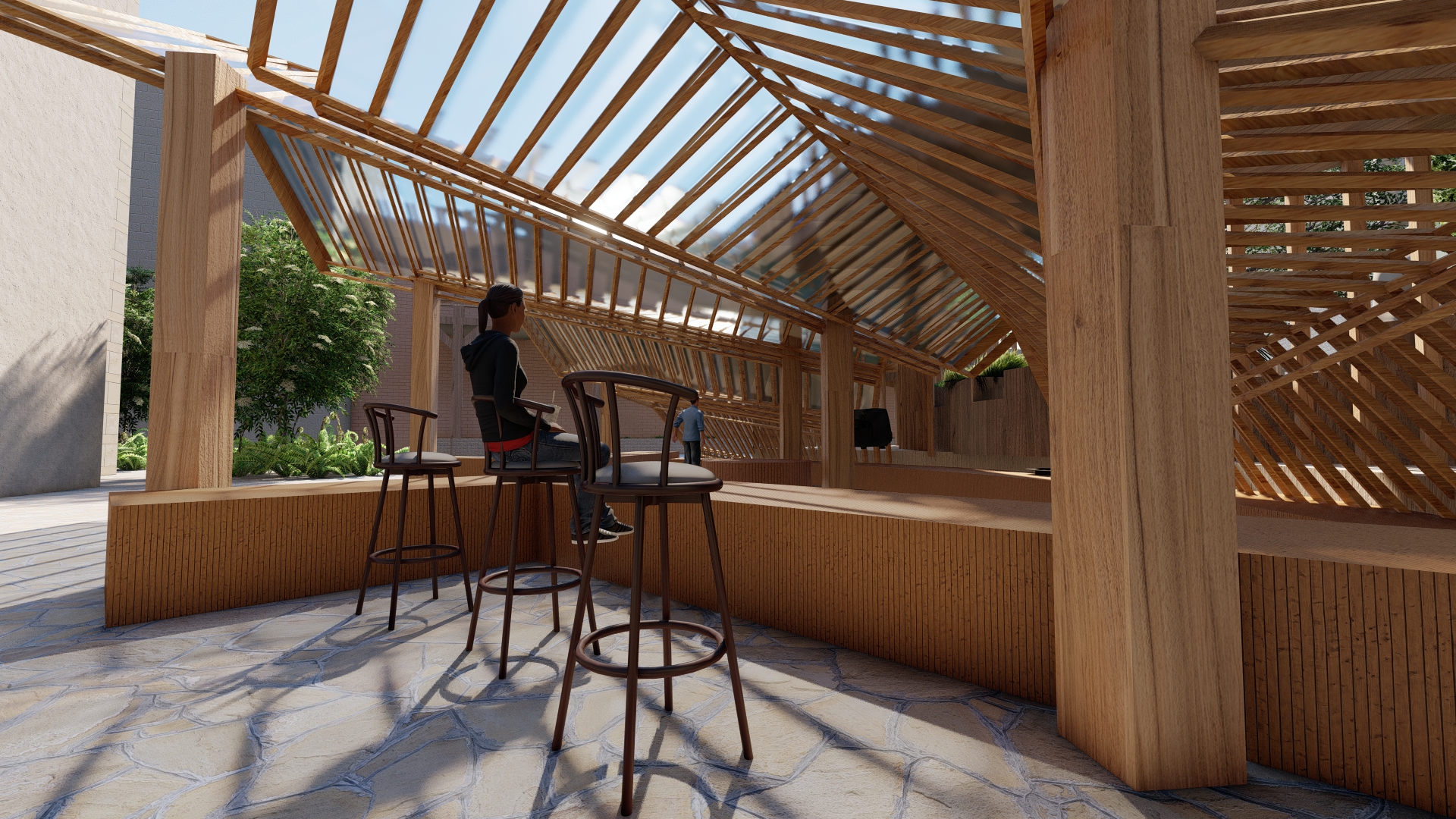 可持续售货亭设计-7